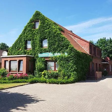 Gaestehaus Zur Alten Post Dornumersiel Eksteriør billede